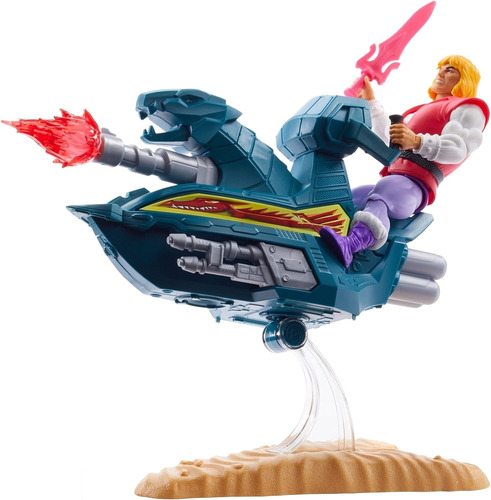 Masters Of The Universe Origins Jet Sled Con Príncipe Adam