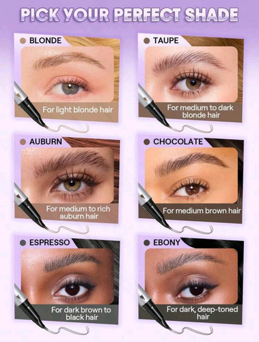 Lapiz De Cejas Sheglam Impermeable Ebony