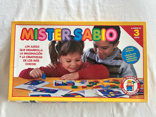 Juego Didáctico De Mesa Mister Sabio