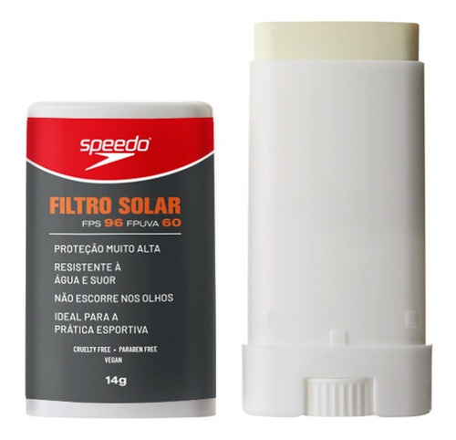 Imagem 2 de 6 de Protetor Solar Incolor Fps 96 Speedo Pink Cheeks 14g Filtro