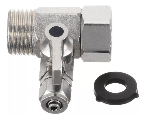 Llave Paso Conexion 1/4 X 1/2 Para Refrigerador Ice Maker