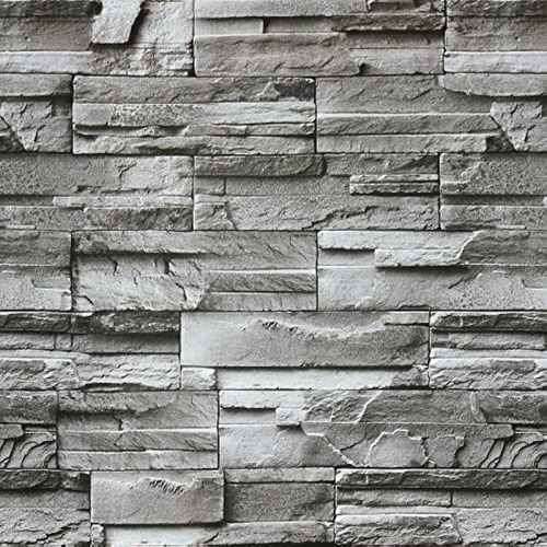 Jeweluck Stone Brick Wallpaper Peel And Stick Wallpaper 17.7