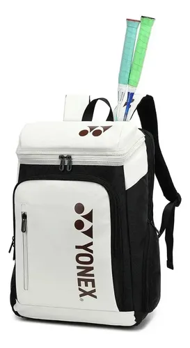 Raqueteira Yonex Mochila Para 2 Raquetes Branco-preto