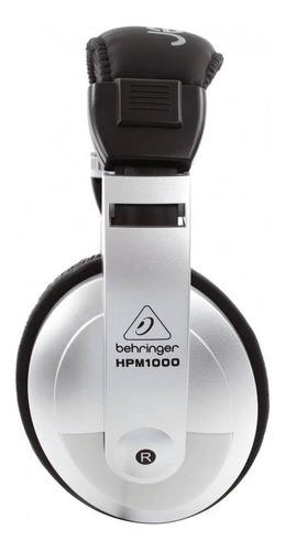 Imagen 3 de 3 de Audífonos Behringer HPM1000 silver y black