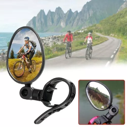 Espelho Retrovisor Bicicleta Universal 360 Graus Rotação