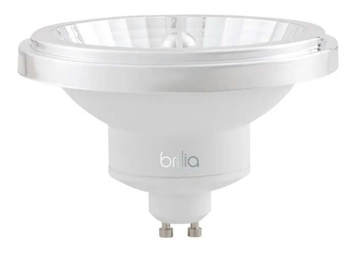 Lâmpada Led Irc90 Ar111 12w 3000k Branco Quente 24° Brilia