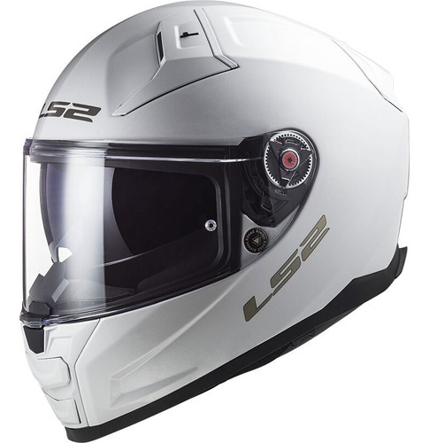 Capacete Ls2 Vector 2 Ff811 Branco Tricomposto Motociclista