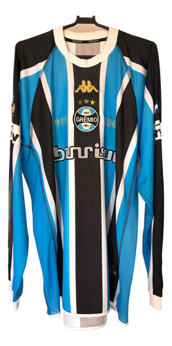 Camisa Grêmio Centenário Kappa 2003, Num. De Jogo Try On #17
