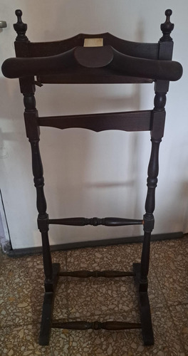 Perchero De Madera Con Cajon Y Cepillo Marrón (Usado)