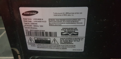 Tv Samsung Lcd 32'' - Usada - Série Ln32c450 - Excelente!!!