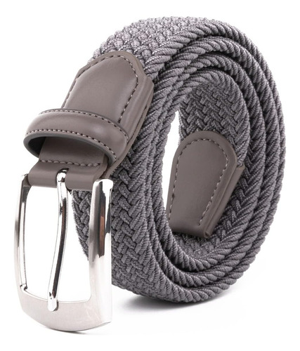 Cinturones Trenzados Elásticos De Tela Elástica De Lona Para