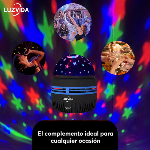 2 Pzs Luces Rgb Dj Led Luz De Fiesta Escenario Disco Lampara