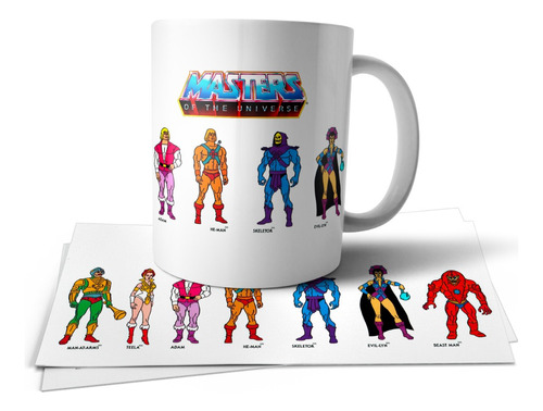 Heman He Man Todos Los Personajes Taza Tu Propio Estilo #2