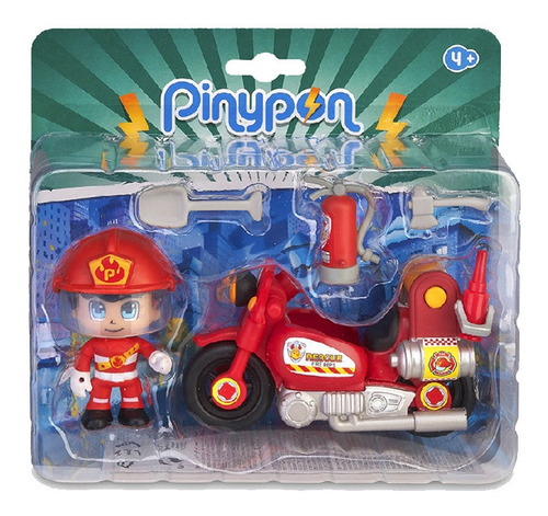 Pinypon Action Moto De Bombero 15636