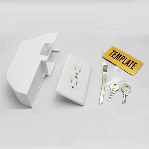Joyero Secret Compart Con Enchufe De Desvío Seguro Para Pare