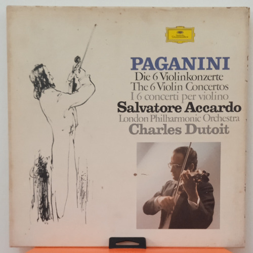 Paganini, Los 6 Conciertos. 5 Lps - Vinilos - Nuevos. 