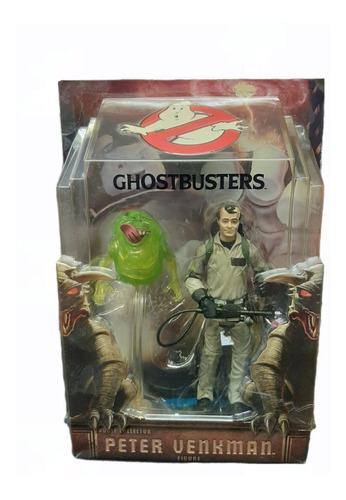 Mattel Ghostbusters Peter Venkman & Slimer Como Nuevo!