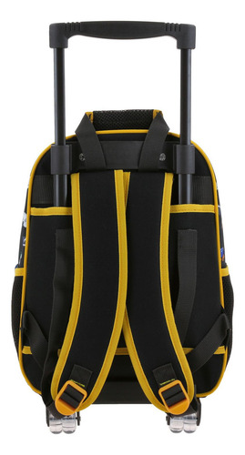 Mochila Chica Con Ruedas Chenson Mario Bros Bowser Woat