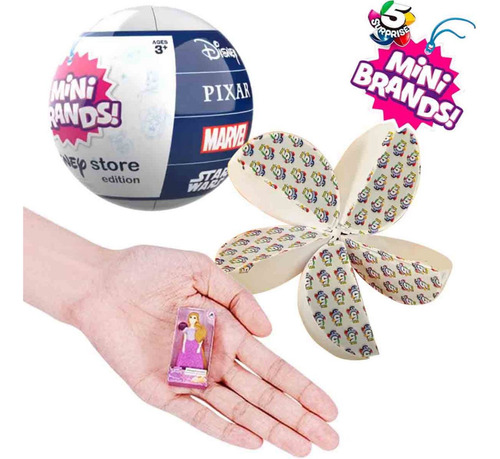 Mini Brands Disney Store Com 5 Mini Surpresas Zuru Original
