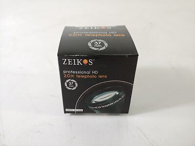 New Zeikos Ze-2x37b Professional Hd Telephoto Lens 37mm Ttz