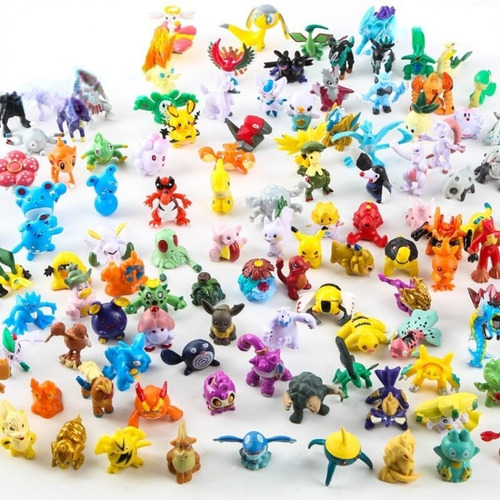 144 Muñecos Elfos Pokémon Pikachu, Versión Pequeña De Poké