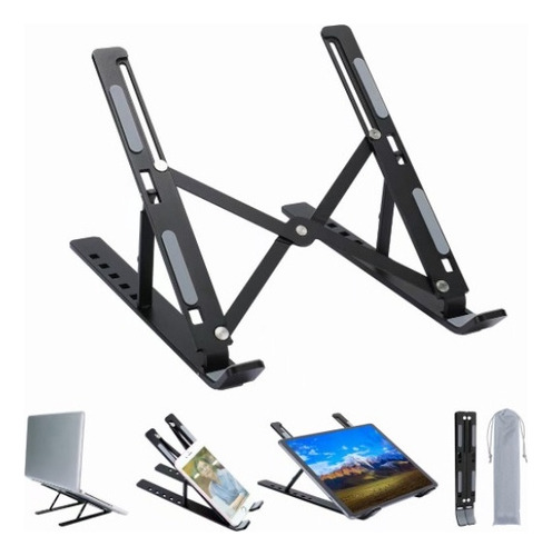 Suporte Note Apoio Notebook Laptop Computador Mesa Rishon