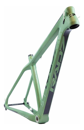 Quadro Mtb Rad7 Stuttgart 2024 Carbon Verde Boost 148mm