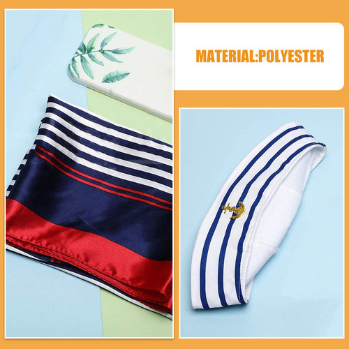 Conjunto De Gorro Y Bufanda Marinero Para Mujer Y Hombre, At
