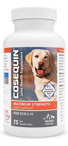 Cosequin Ds Plus 75 Cápsulas Suplemento Canino Nutramax