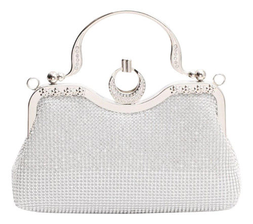 Bolsos De Noche Elegantes Con Diamantes De Imitación Para Mu