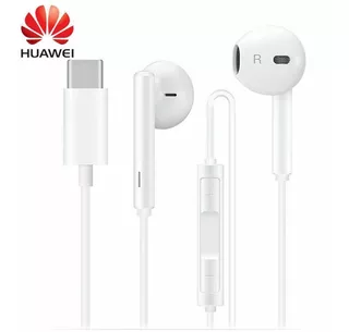 Audifonos Manos Libres Huawei P30 Pro Cm33 Conector Tipo C