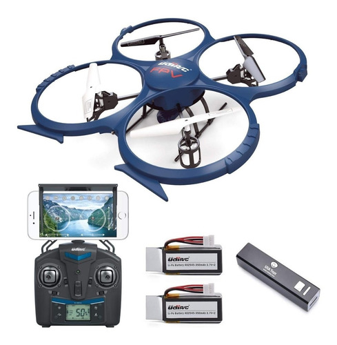 Discovery Drone Udi Rc U818a Wifi Hd + Camara En Vivo Nuevos