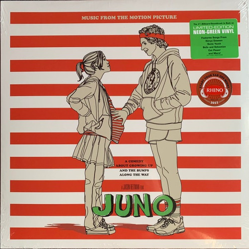 Juno Soundtrack Vinilo Verde Lp Ed Usa Nuevo Ed Limitada