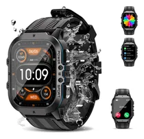 Comprar Oukitel Reloj Inteligente Militar Para Hombres Con Respuesta A Llamada, Reloj Inteligente Resistente De 1.96 Hd Para Exteriores, Monitor De Sueño De O