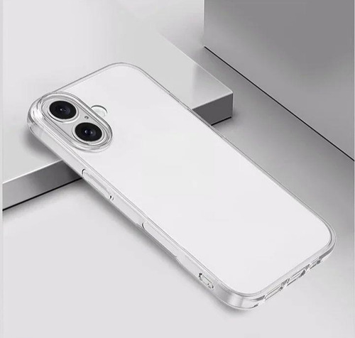 Capa iPhone 16 Plus Slim Transparente + Nf