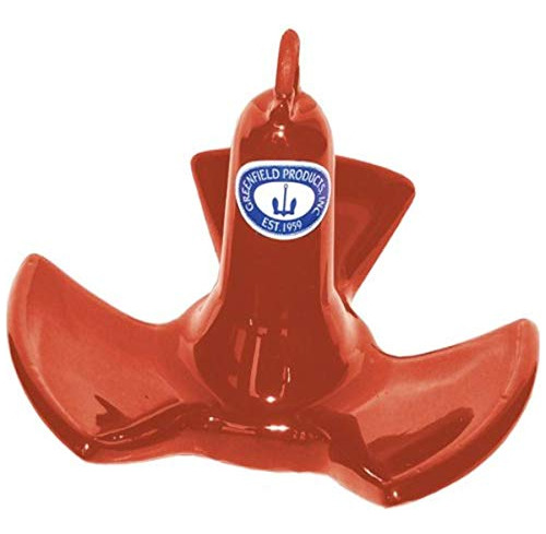 Greenfield 530-rd Vinyl Coated River Anchor - Red, 30 Lb.