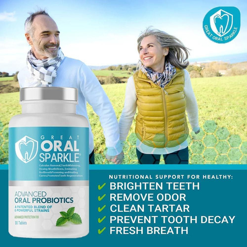 Tabletas Pasta De Dientes Probióticas, Blanqueamiento Dental