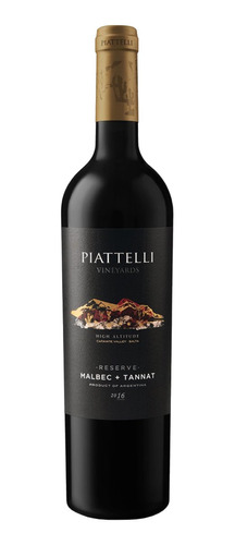 Vino Piattelli Reserva Malbec Tannat 750ml - Gobar®