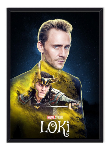 Cuadro Enmarcado - Póster Serie Loki