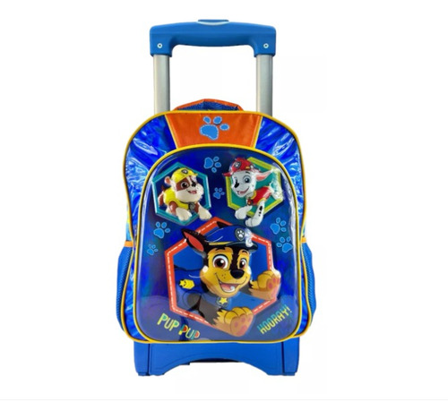 Mochila Con Ruedas Paw Patrol Friends Primaria Ruz