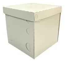 Comprar Caja De Carton Blanca Para Tortas Altas 20x20x20 Cm (12 Und)