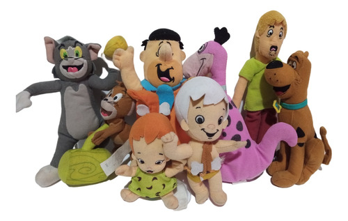 Peluches Hanna Barbera Mcdonalds 2010 Colección Completa