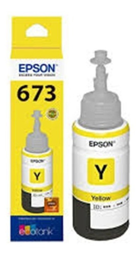 Imagen 3 de 6 de Tinta Epson T673 Colores C-m-y-cl-ml L800 L1800 Original