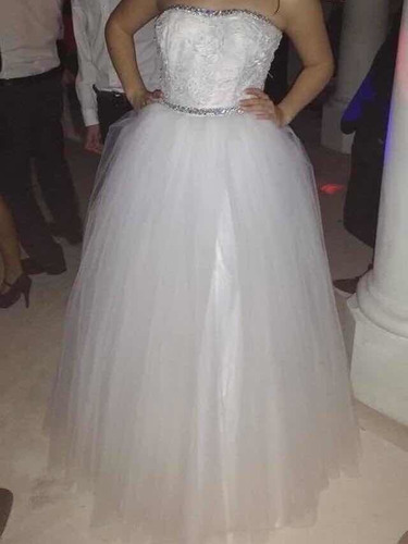 Vestido 15 Años Blanco