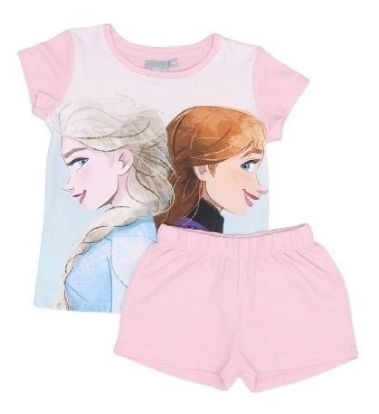 Pijama Con Lic. Disney Frozen Elsa Verano