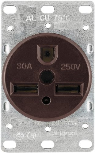 Eaton Cableado 1234 30-amp 2-pole, 3 Cables De 250 Voltios F