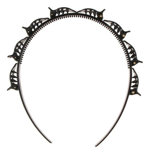 Estilo Diadema Borde Clips Herramienta De Estilo Trenzado De