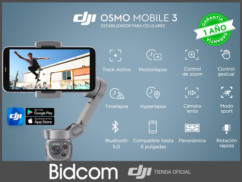 Dji Osmo Movil 3 Ultima Version Distribuidor Garantia Oficia
