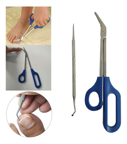 Tijeras De Uñas De Mango Largo Pedicura Para Ancianos