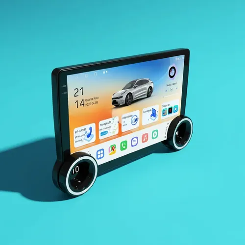 Multimidia Universal 10p Android 2/64gb Carplay Gps Wifi Cam - R$ 799